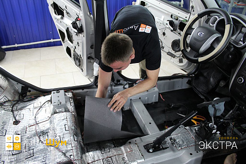 Клеим Шумофф Герметон 7Л на дно Датсун Он До