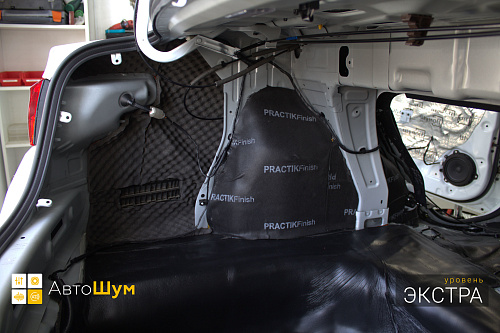 Шумоизоляция арок Киа Рио ФБ