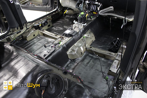 Шумоизоляция пола Фольксваген Пассат