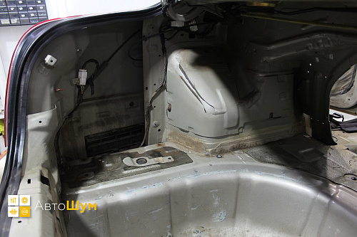 Заводская виброизоляция крыльев и арок Хендай Элантра