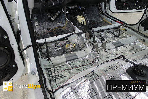 Виброизоляция пола киа церато