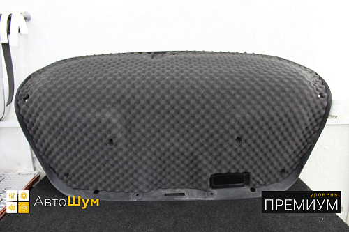 Шумоизоляция обшивки пятой двери Ниссан Теана