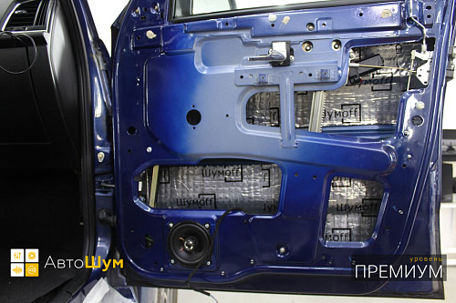 Шумоизоляция дверей УАЗ Патриот