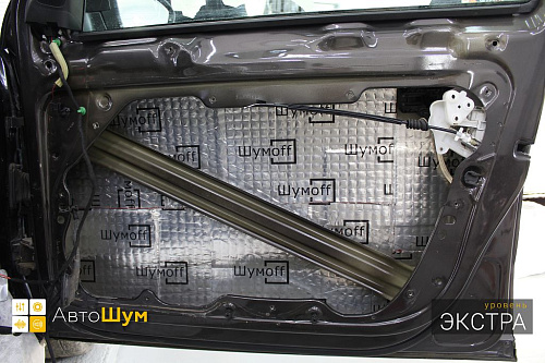 Виброизоляция дверей Фольксваген Пассат