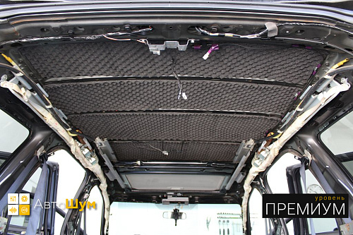 Шумо и теплоизоляция крыши Митсубиси Аутлендер ХЛ
