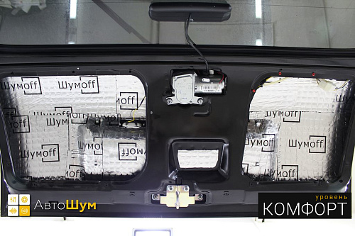 Виброизоляция крышки багажника Нивы 2121