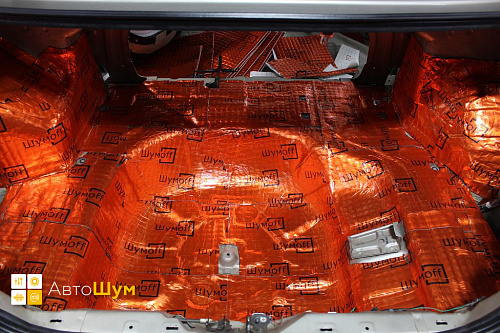 Виброизоляция багажника Хендай Элантра