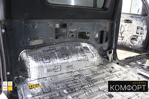 Виброизоляция багажника Тагаз Тагер.