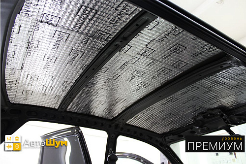 Виброизоляция крыши Датсун Он До