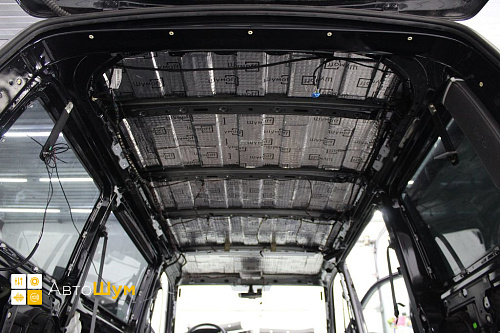 Виброизоляция крыши Volkswagen Caravelle