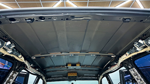 Штатная шумоизоляция крыши Тойота Ленд Крузер Прадо 120