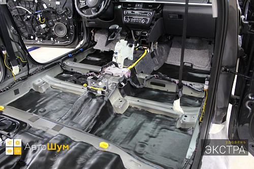 Шумоизоляция днища Киа Оптимы