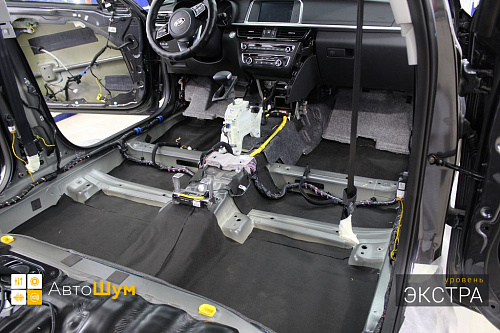 Звукоизоляция днища Киа Оптимы