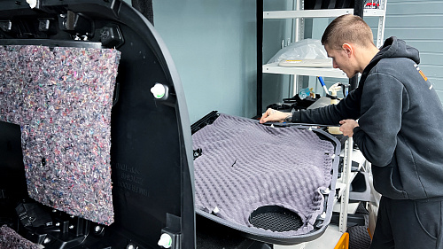 Шумоизоляция дверной обшивки Мицубиси Монтеро