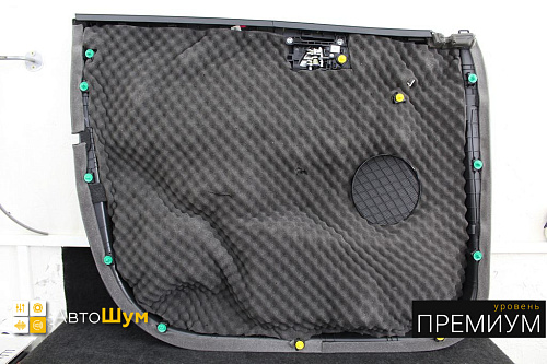 Шумоизоляция дверной обшивки Хендай Туссан