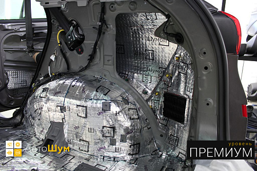 Виброизоляция арок Хендай Туссан