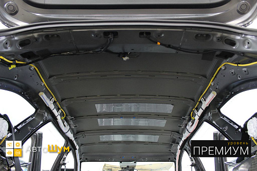 Штатная шумоизоляция крыши киа сид.