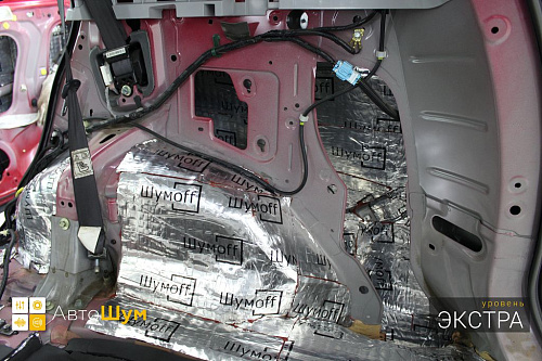 Виброизоляция арок Хонды ЦРВ