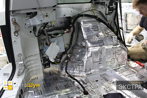 Виброизоляция арок Хонды Пилот