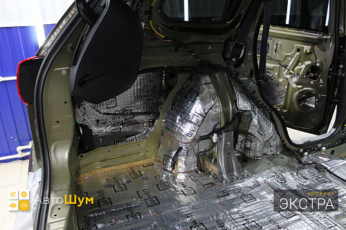 Виброизоляция арок Митсубиси Аутледер