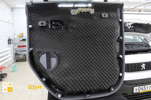 Оклейка Шумофф Absorber A15 и Flex 5