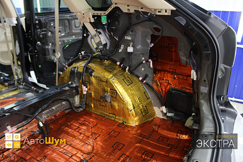 Виброизоляция арок Лексус РХ 350