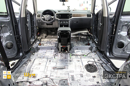 Виброизоляция пола Фольксваген Терамонт