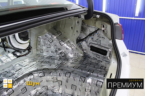 Виброизоляция арок Киа Оптима