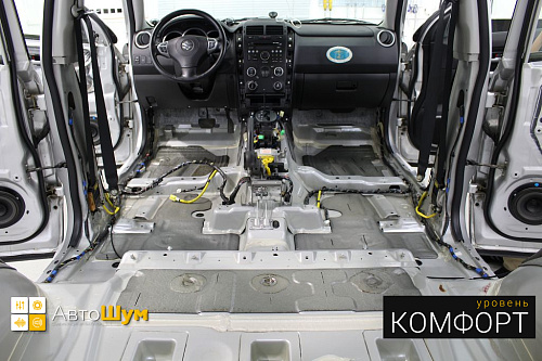 Заводская виброизоляция Сузуки Гранд Витара.