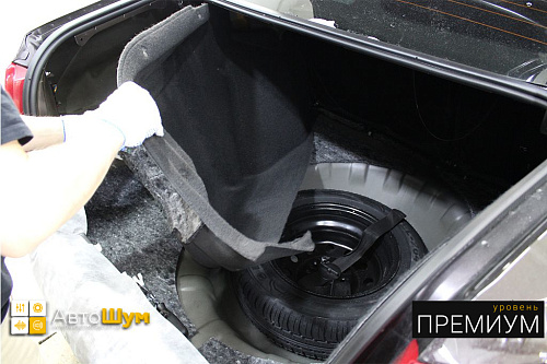 Разбираем багажник Датсун Он До