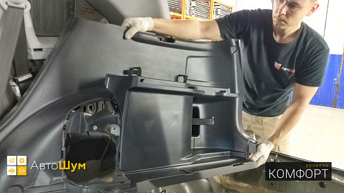 Разбираем багажник Хонды СРВ