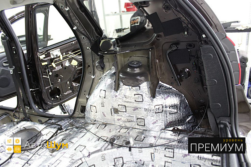 Виброизоляция арок Ниссан Террано