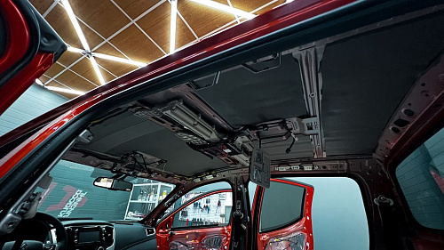 Шумоизоляция крыши Митсубиси Л200