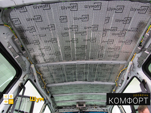 Виброизоляция крыши митсубиси паджеро