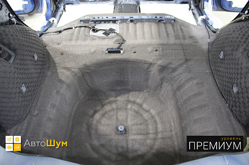 Шумоизоляция багажника Ниссан Ноут