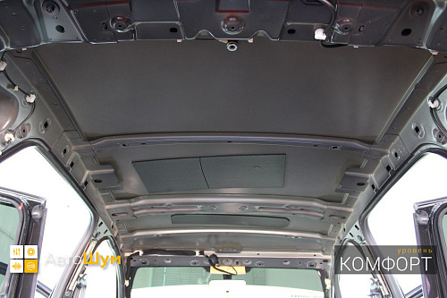 Штатная шумоизоляция крыши Лада ИКС РЕЙ