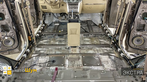 Виброизоляция пола Ниссан Мурано