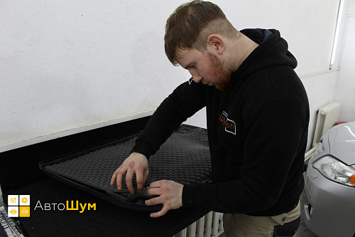 Шумоизоляция дверной обшивки Хендай Элантра