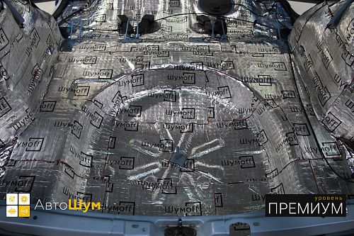 Виброизоляция багажника Рено Каптюр