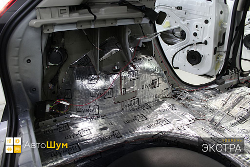 Виброизоляция арок Лада Х-Рей