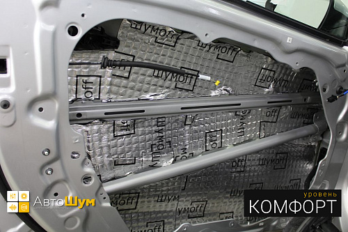 Виброизоляция дверей киа сид