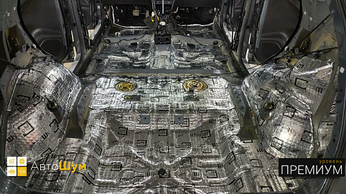 Виброизоляция багажника Лифан Х70