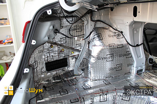 Виброизоляция арок Хендай Солярис