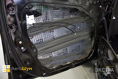 Виброизоляция дверей Хендай Туксон