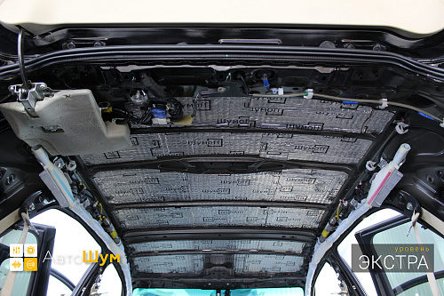 Виброизоляция крыши Лексус РХ 350