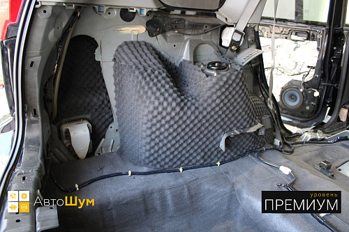 Шумоизоляция арок и крыльев Ниссан Х Трейл