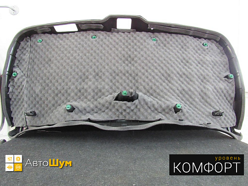 Шумоизоляция обшивки пятой двери мазды сх 5