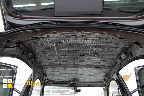 Виброизоляция крыши Фольксваген Поло Мк6