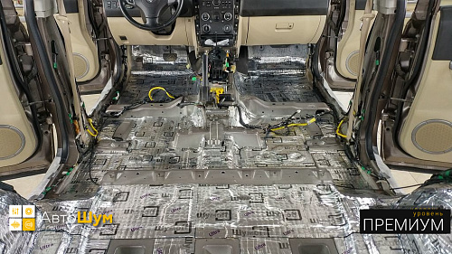 Виброизоляция пола Сузуки Гранд Витары.