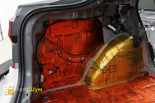 Виброизоляция арок Фольксваген Поло Мк6